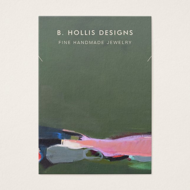 Porte-étendard Abstrait Artistique (Devant)