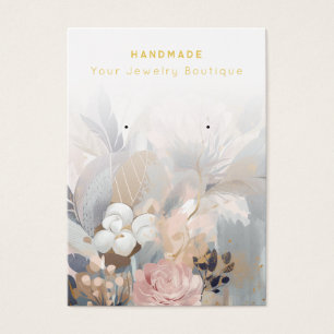 Porte Fleurs Abstraites Bijoux Cartes d'affichage