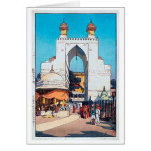 Porte haute à Ajmer Sharif Dargah, Hiroshi Yoshida