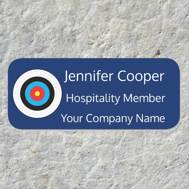 Porte-nom Ajouter votre logo Nom de texte personnalisé Balis (Créateur téléchargé)