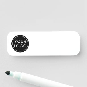 Porte-nom Ajouter votre propre logo sec effacer
