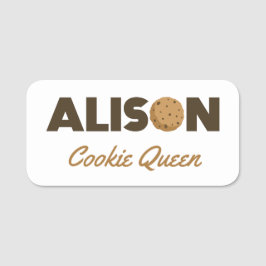 Porte-nom Alison cookie queen