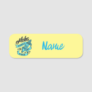 Porte-nom Aloha Hawaii Surf Rider Thunder_Cove