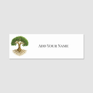 Porte-nom Arbre de vie Logo commercial Matériel promotionnel