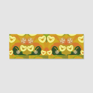 Porte-nom Baby Bib amour inconditionnel y