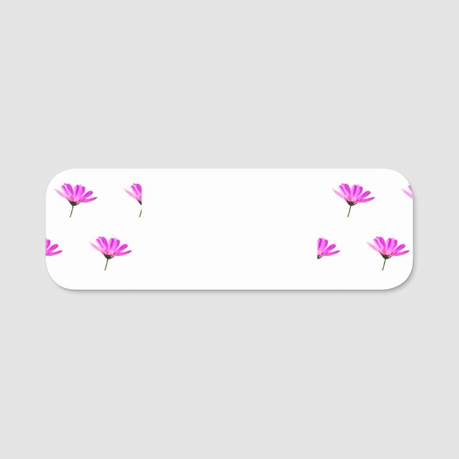 Porte-nom Baise rose (Devant)