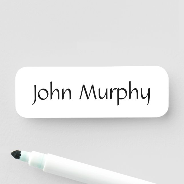 Porte-nom Balise de nom (En situation)