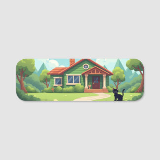 Porte-nom Balise de nom classique