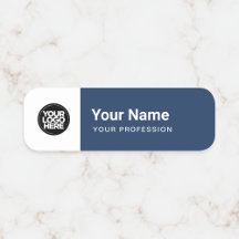 Balise de nom de la broche personnalisée de l'empl