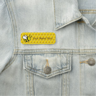 Porte-nom Balise de nom du rectangle 3" X 1"