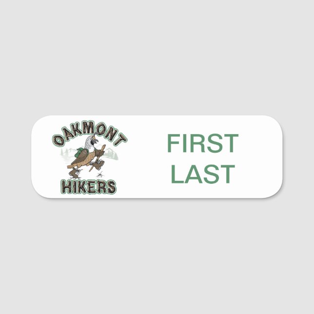 Porte-nom Balise de nom OHC classique (Devant)