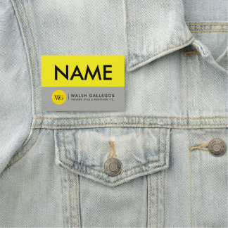 Porte-nom Balise de nom traditionnelle avec broche - personn