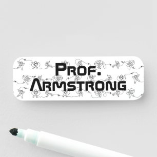 Porte-nom Balise Nom de l'astronaute