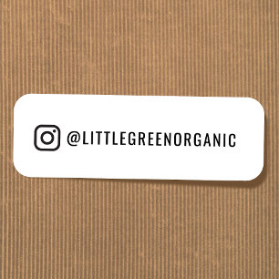Porte-nom Balise Nom Instagram Votre nom Instagram