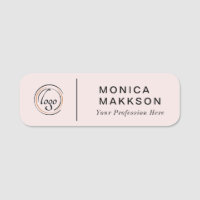 Balise Nom, Logo Et Nom Moderne