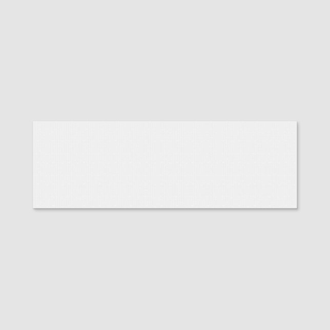 Porte-nom Balises de nom professionnel personnalisé | Élégan (Devant)