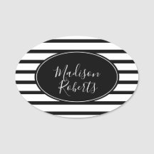 Bandes noires et blanches