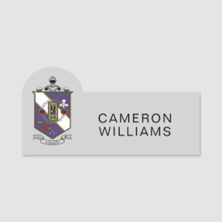 Porte-nom Blason Tau Epsilon Phi Tau