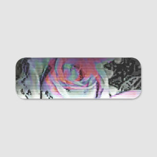 Porte-nom Bouquet Techno