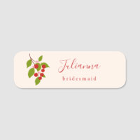 Cadeau de demoiselle d'honneur personnalisé Cerise