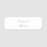 Calligraphie classique élégant simple