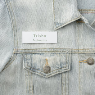 Porte-nom Carte d'identité personnalisée de salarié avec écr