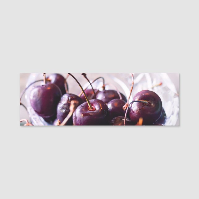 Porte-nom Cherries (Devant)