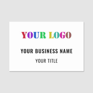 Porte-nom Concevez votre propre entreprise Logo Nom Balises