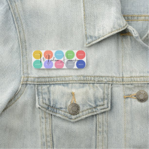 Porte-nom Couleurs avec codes hexadécimaux Concepteur de nom