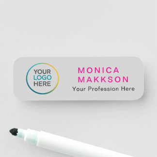 Porte-nom Custom  Logo Name Tag