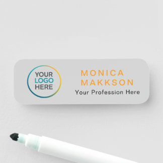 Porte-nom Custom  Logo Name Tag