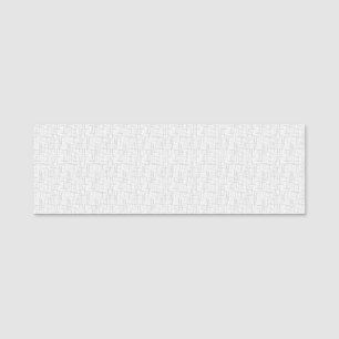 Porte-nom Customisez Votre Nametag Aujourd'Hui !