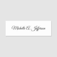 Cute Calligraphy Créative tendance Nom personnalis