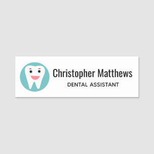 Porte-nom Dental Assistant Dentiste Bureau personnalisé