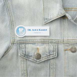 Porte-nom Dentiste   Logo moderne des dents