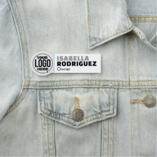 Porte-nom Employé de la société magnétique Personnalisé sur