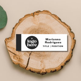 Porte-nom Employee Business Logo Magnetic Safety Pin