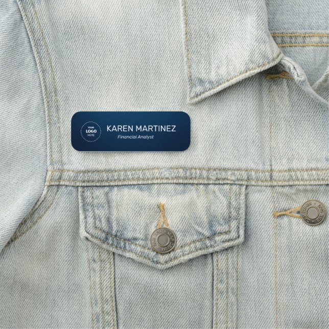 Porte-nom Employee Job Title Professional Magnetic (En situation)