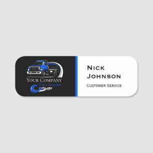 Porte-nom Entreprise de remorquage professionnelle, service