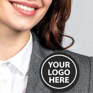 Porte-nom Épingle de sécurité personnalisée ou logo de socié