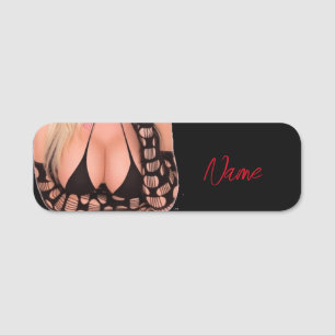 Porte-nom Flirty blonde Thunder_Cove