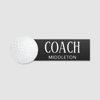 Porte-nom Golf