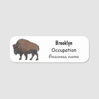 Illustration de bison