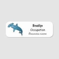 Illustration de requin marteau