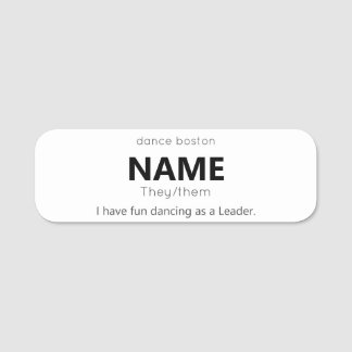 Porte-nom ils/eux - Balise Nom du responsable WCS