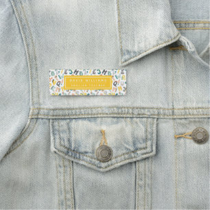 Porte-nom Jote Dinosaur Alphabet Motif Professeur Personnali