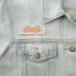 Porte-nom Jote Dinosaur Alphabet Motif Professeur Personnali