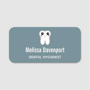 Porte-nom Joyeux sourire Dental Tooth Cute