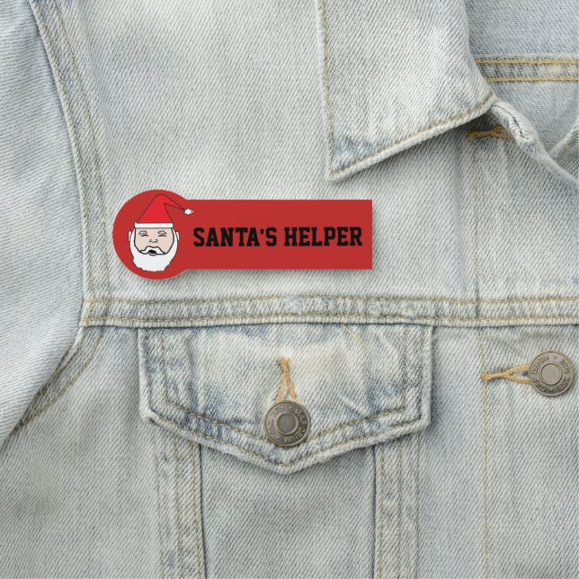 Porte-nom L'aide de Père Noël (En situation)