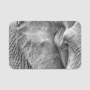 Porte-nom L'oeil d'un éléphant